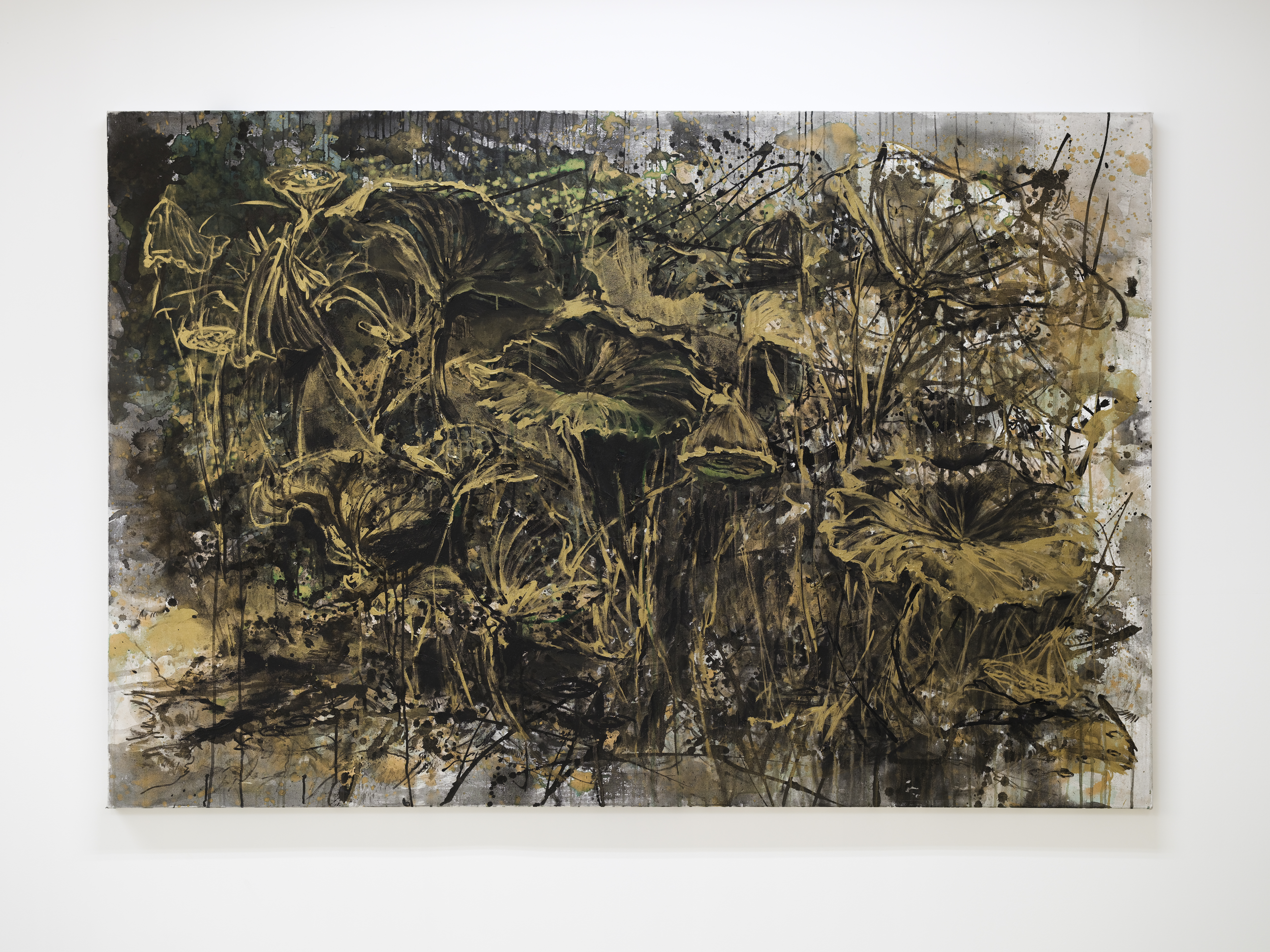 Jeana Zhenyu Zhang, Seeing Through, 2025, acrylic on canvas