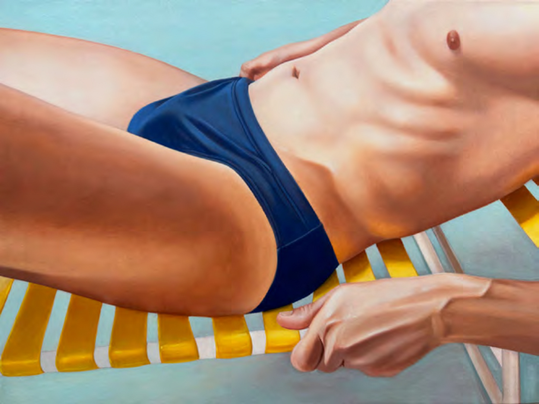 Justin Natividad, Lemon 1965, 2024, oil on canvas