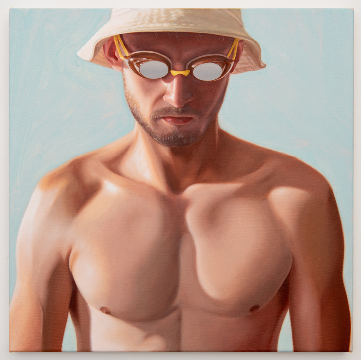 Justin Natividad, Sweet heat, 2024, oil on canvas
