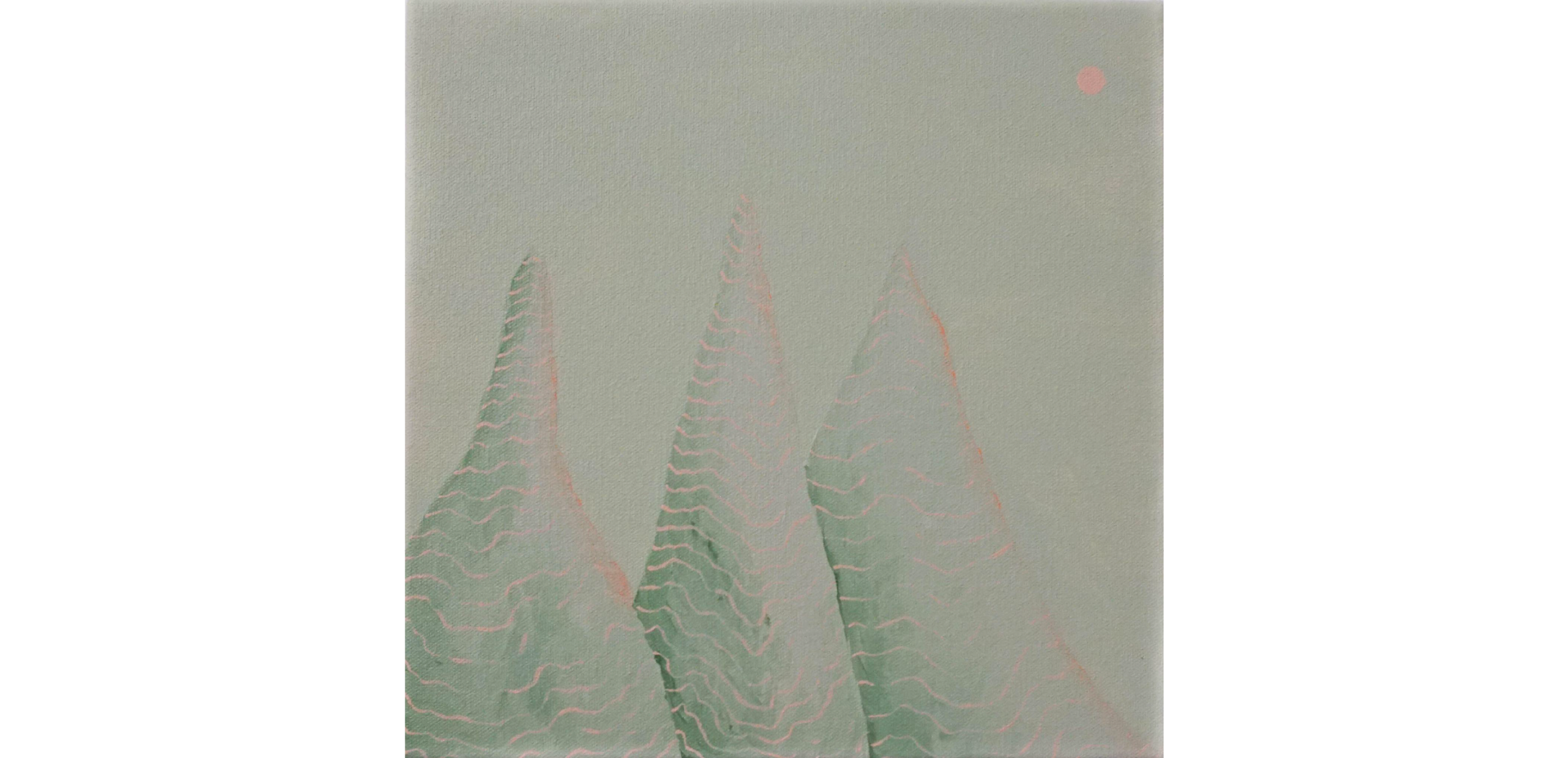 Kristian Battell, After the storm, 2025, acrylic on canvas