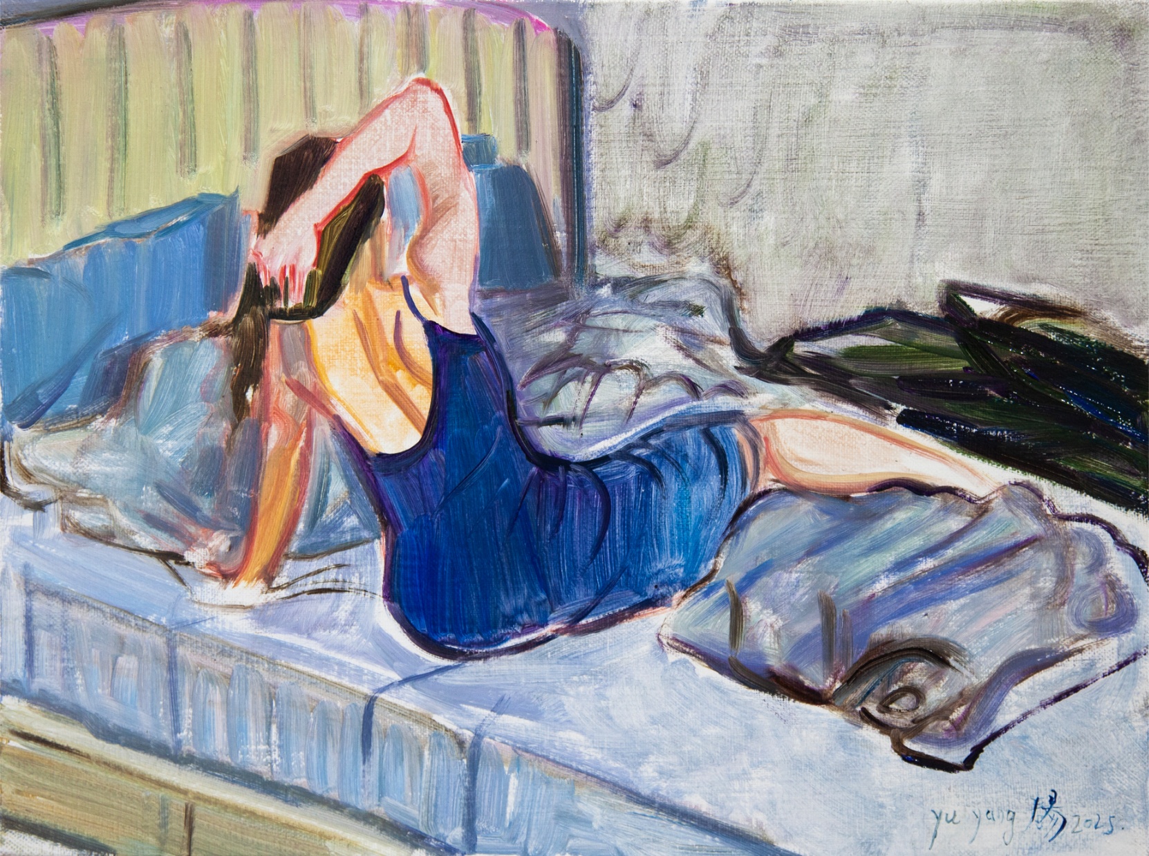 Zhang Chunyang, Languid Aura, 2024, Oil on canvas