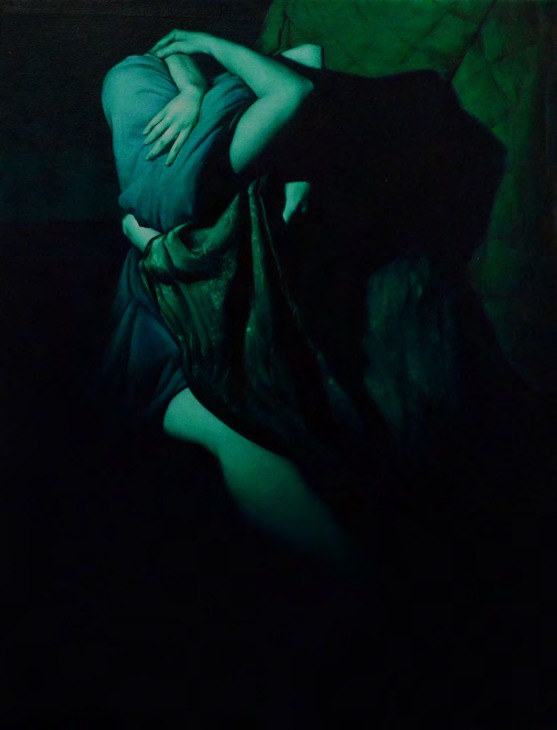 Alayna Coverly, Existing Together, 2023, oil on canvas