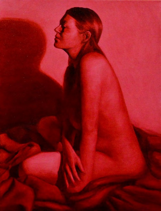 Alayna Coverly, Self Portrait, 2022, oil on canvas