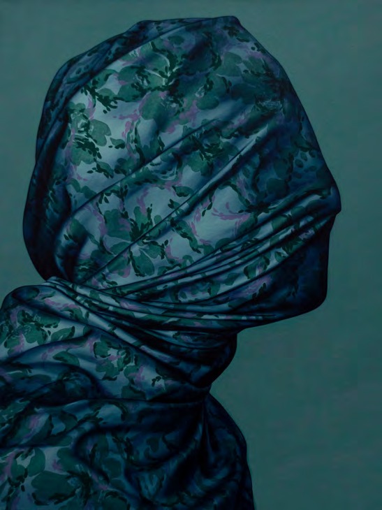 Alayna Coverly, Turning, 2023, oil on canvas
