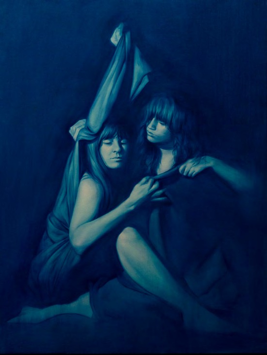 Alayna Coverly, Unrest, 2023, oil on canvas