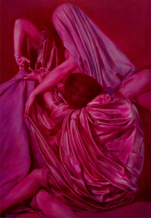 Alayna Coverly, Yours and Mine, 2023, oil on canvas