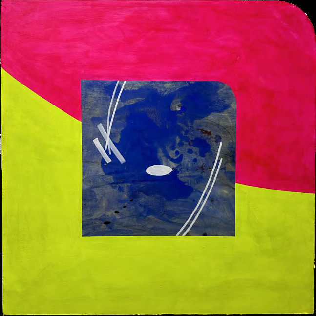 Chukwuemeka Anthony Chukwu, Daidara, 2024, acrylic on wood panel
