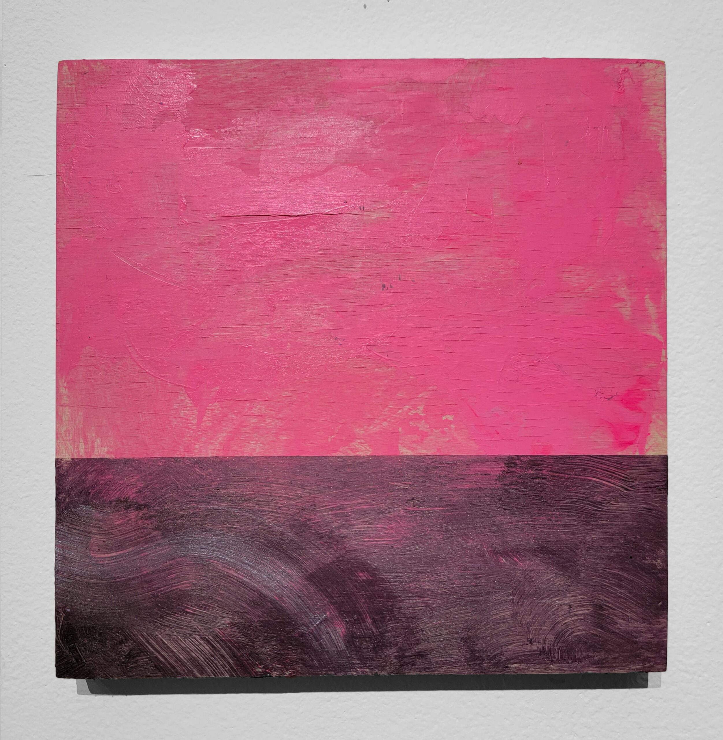 Chukwuemeka Anthony Chukwu, Painting fragment, 2023, acrylic and tape on panel