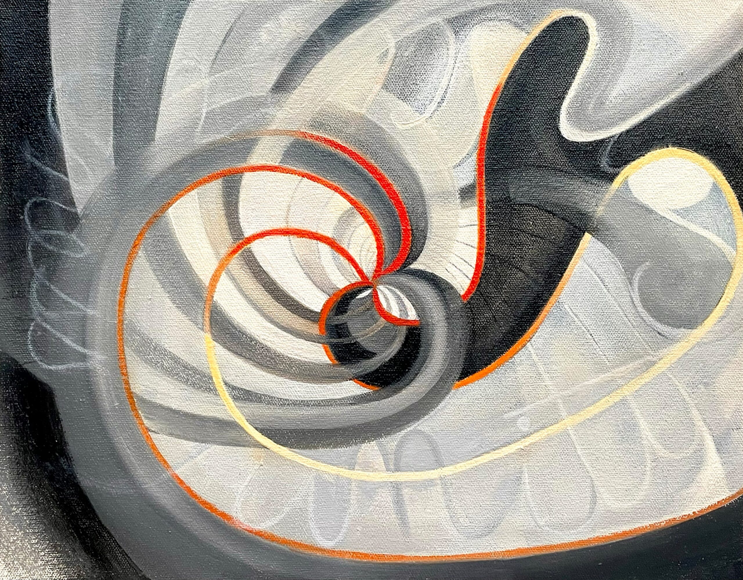 Emily Cheng, Unity Consciousness 4, 2023, oil on canvas