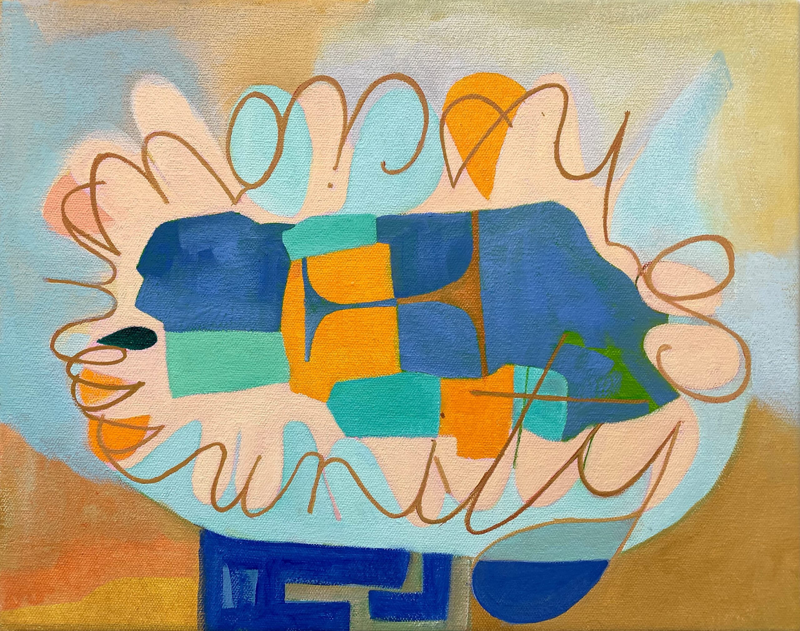 Emily Cheng, Unity Consciousness 6, 2021, oil on canvas