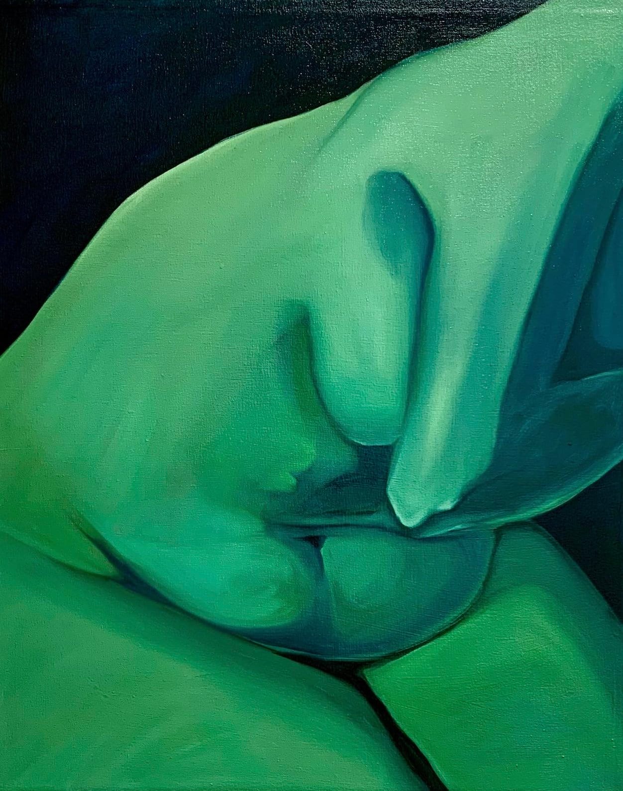 Frances Matassa, False Home, 2022, oil on canvas