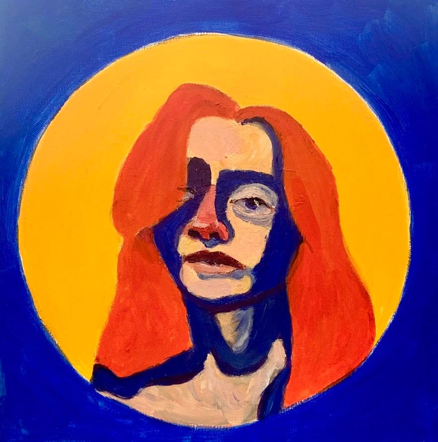 Frances Matassa, Grief Lesson, 2020, acrylic on canvas