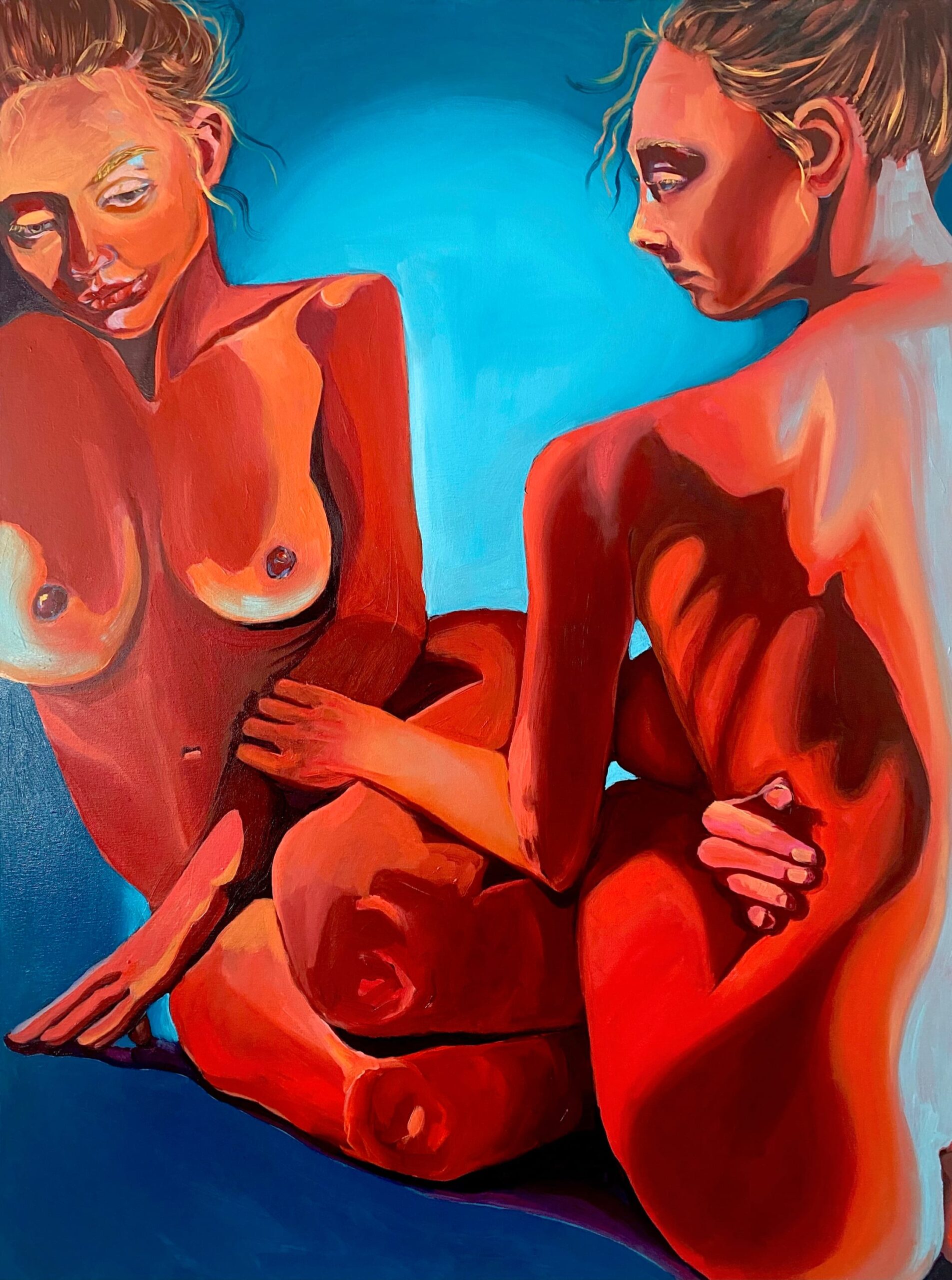 Frances Matassa, I Cry At Nothing, and I Cry Most of the Time, 2020, oil on canvas