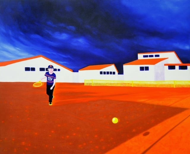 Hana Shannon, Before the storm, 2019, oil on canvas