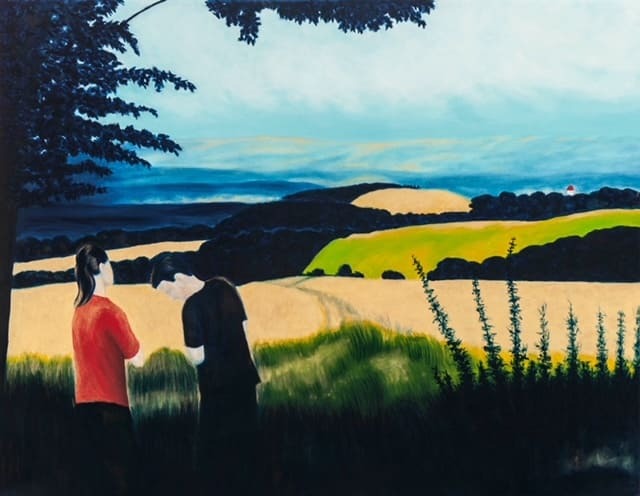 Hana Shannon, Morava, 2021, oil on canvas