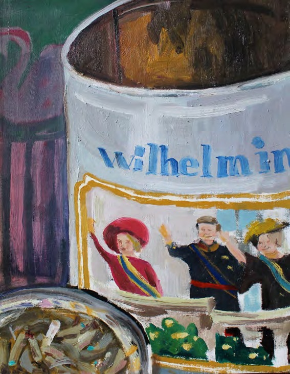 Helen Shu, Bon Voyage, 2019, oil on canvas