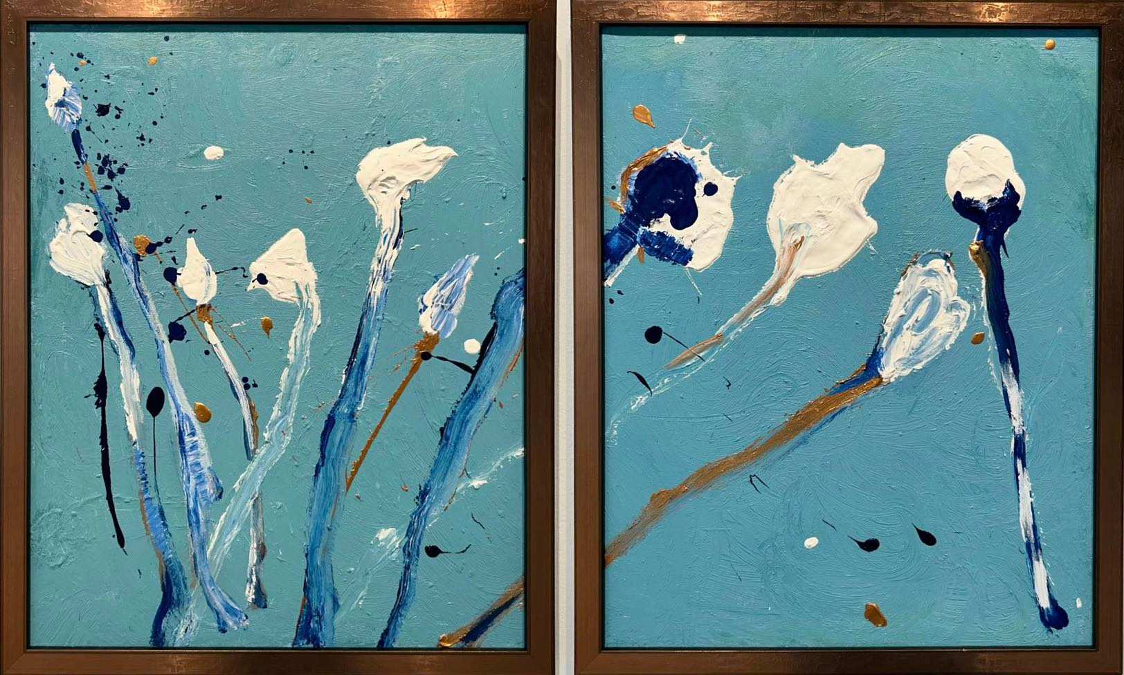 Jingyu Xu, CotTen, 2023, acrylic on canvas