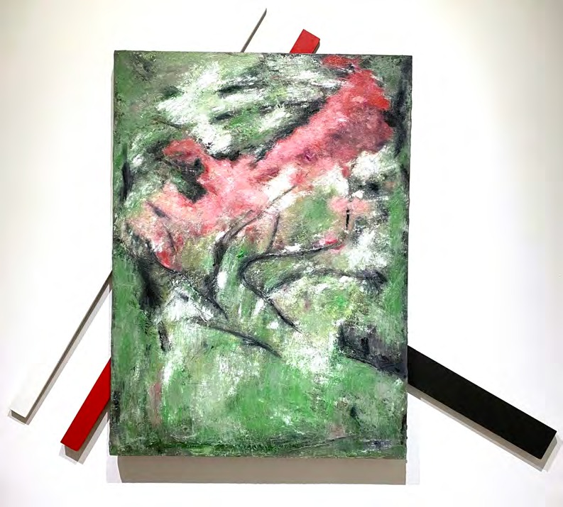 Loy Luo, The forest flowers, 2021, mixed media