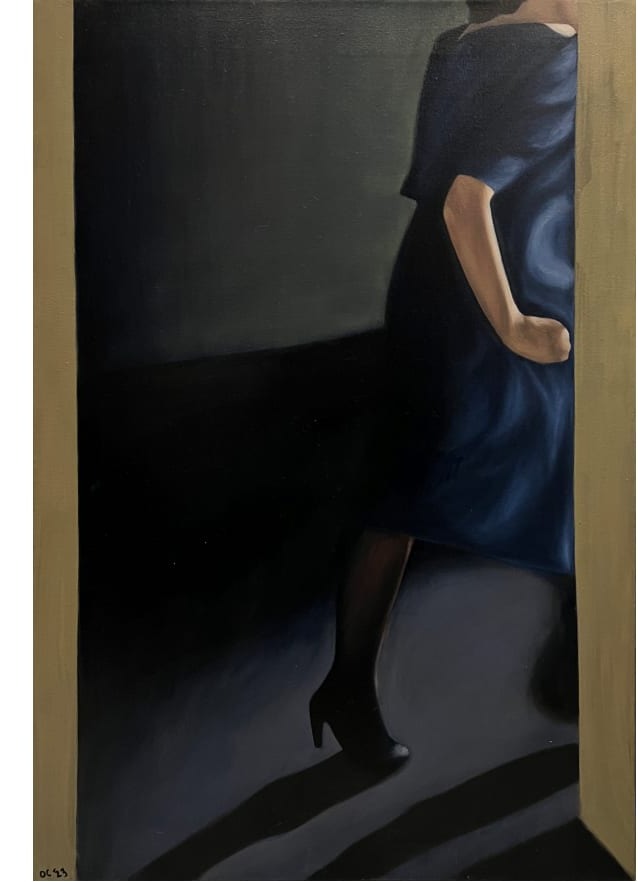 Olivia Chigas, Possession II, 2023, oil on canvas