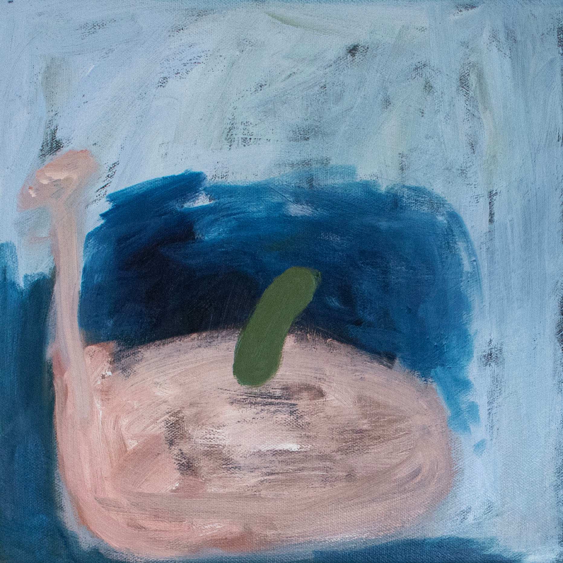 Pei Ou, Boat, 2024, oil on canvas