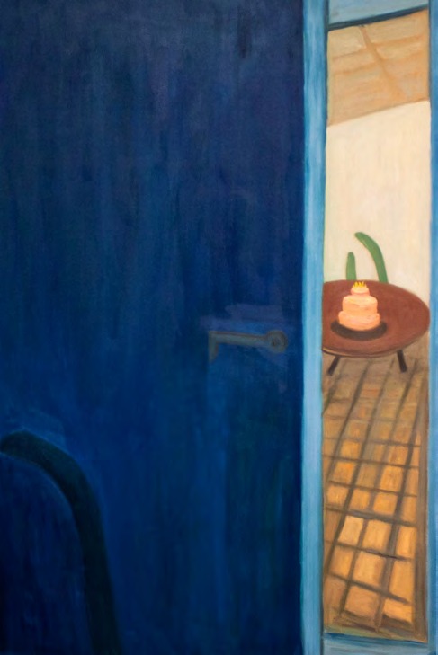 Pei Ou, Where am I, 2022, oil on canvas