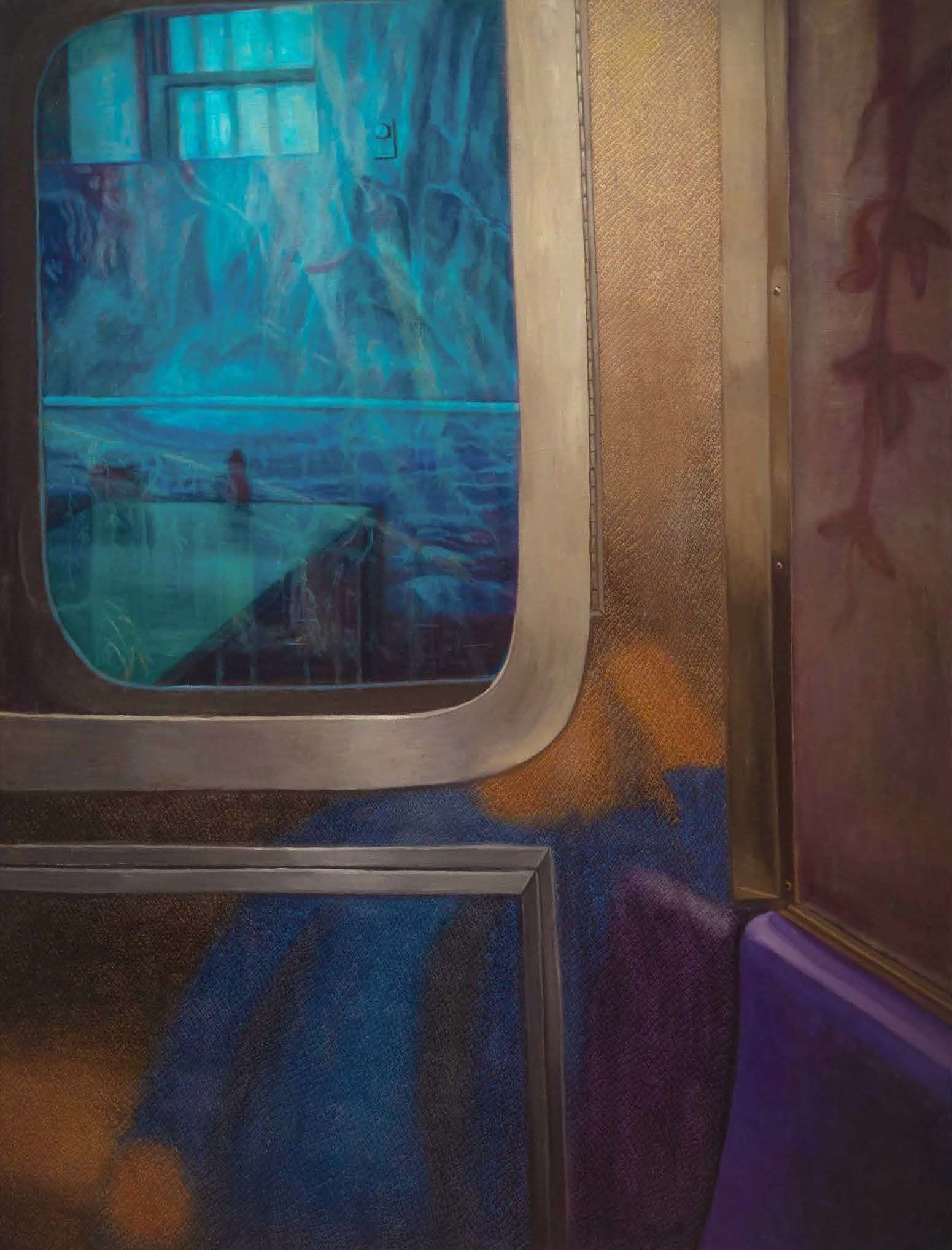 Timon I, Window of the Mind, 2021, oil on canvas