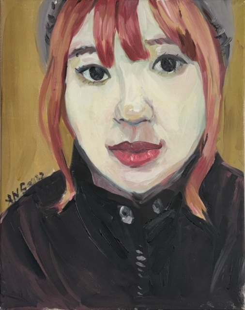 Xiangni Song, Untitled, 2017, acrylic on canvas