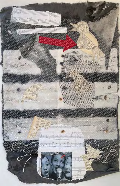 Xiaomo Hong, Aesthetics of Dissolving 1, 2020, mixed media