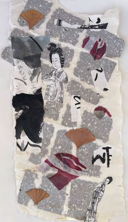 Xiaomo Hong, Aesthetics of Dissolving 2, 2020, mixed media