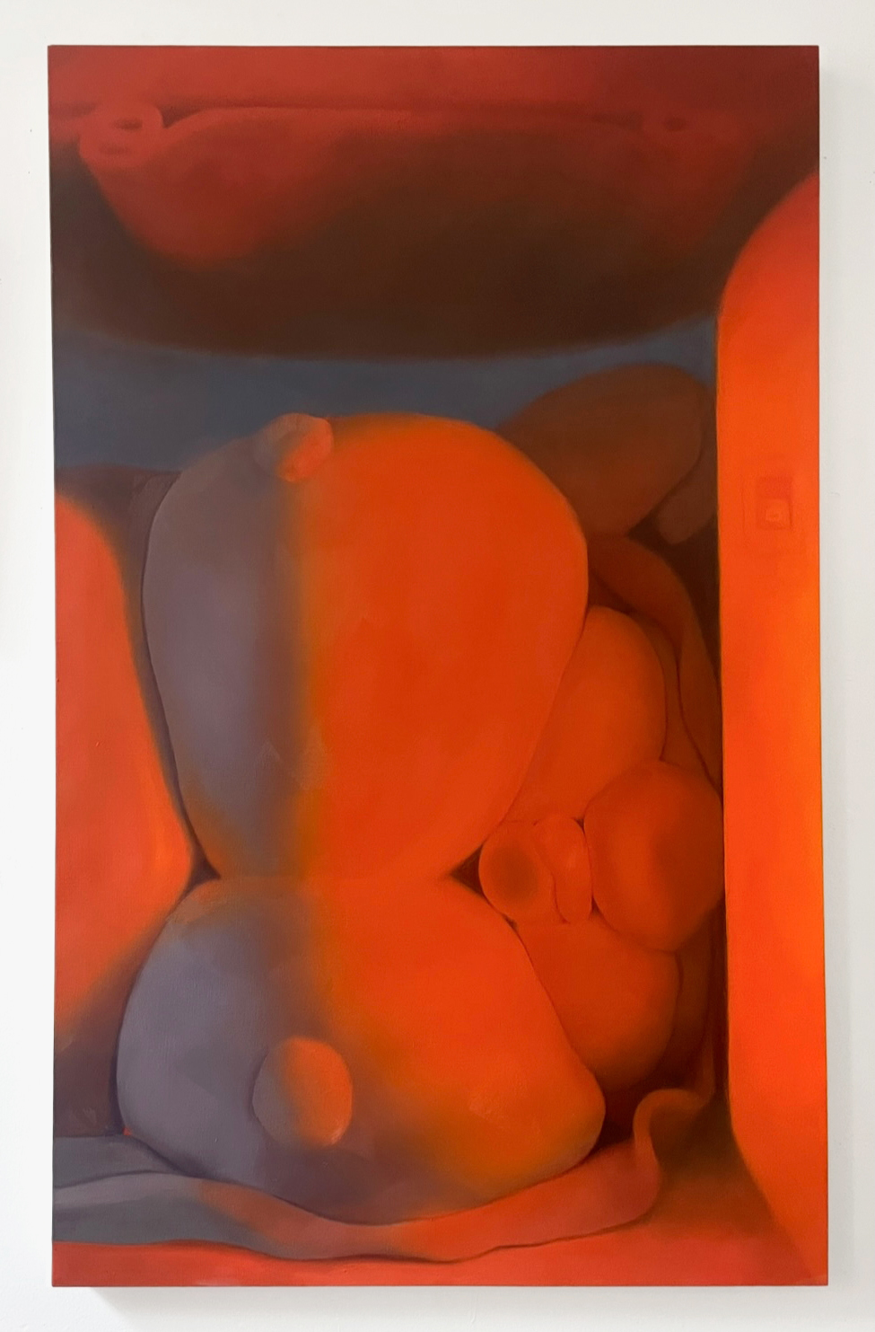 Ally Cotton, Battering Ram, 2025, oil on linen