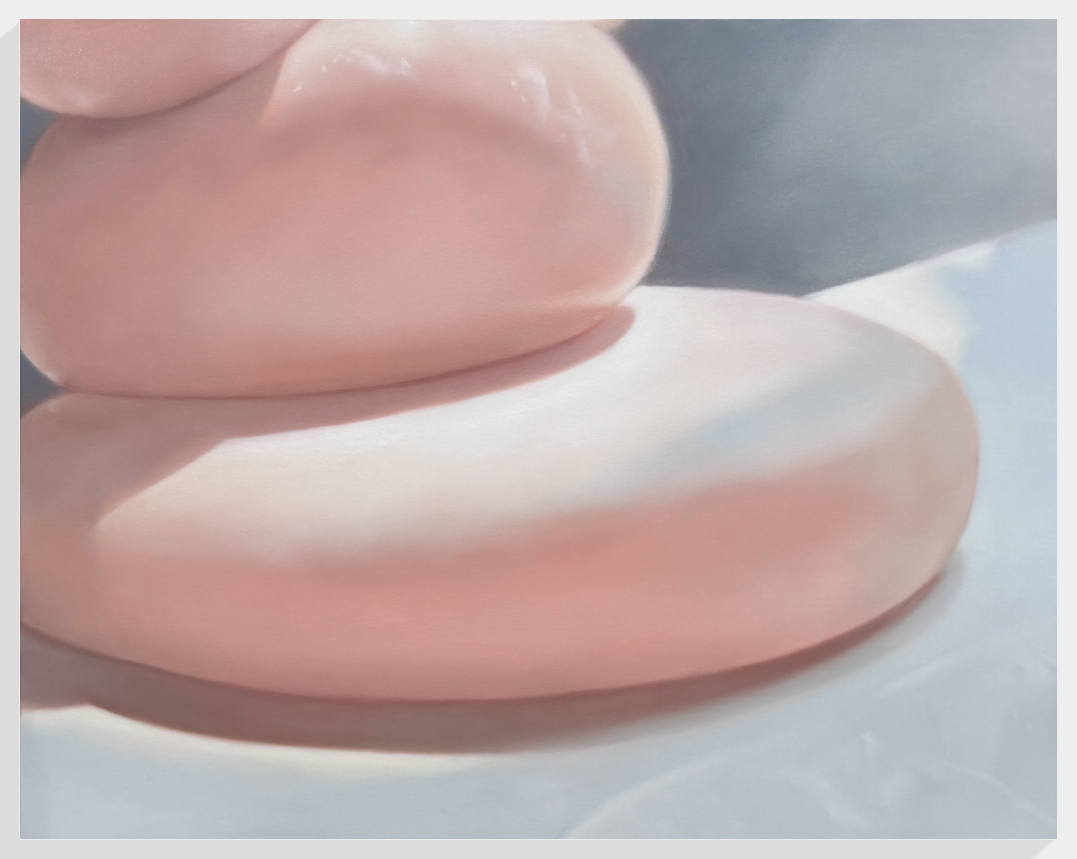 Ally Cotton, Dough, 2026, oil on canvas