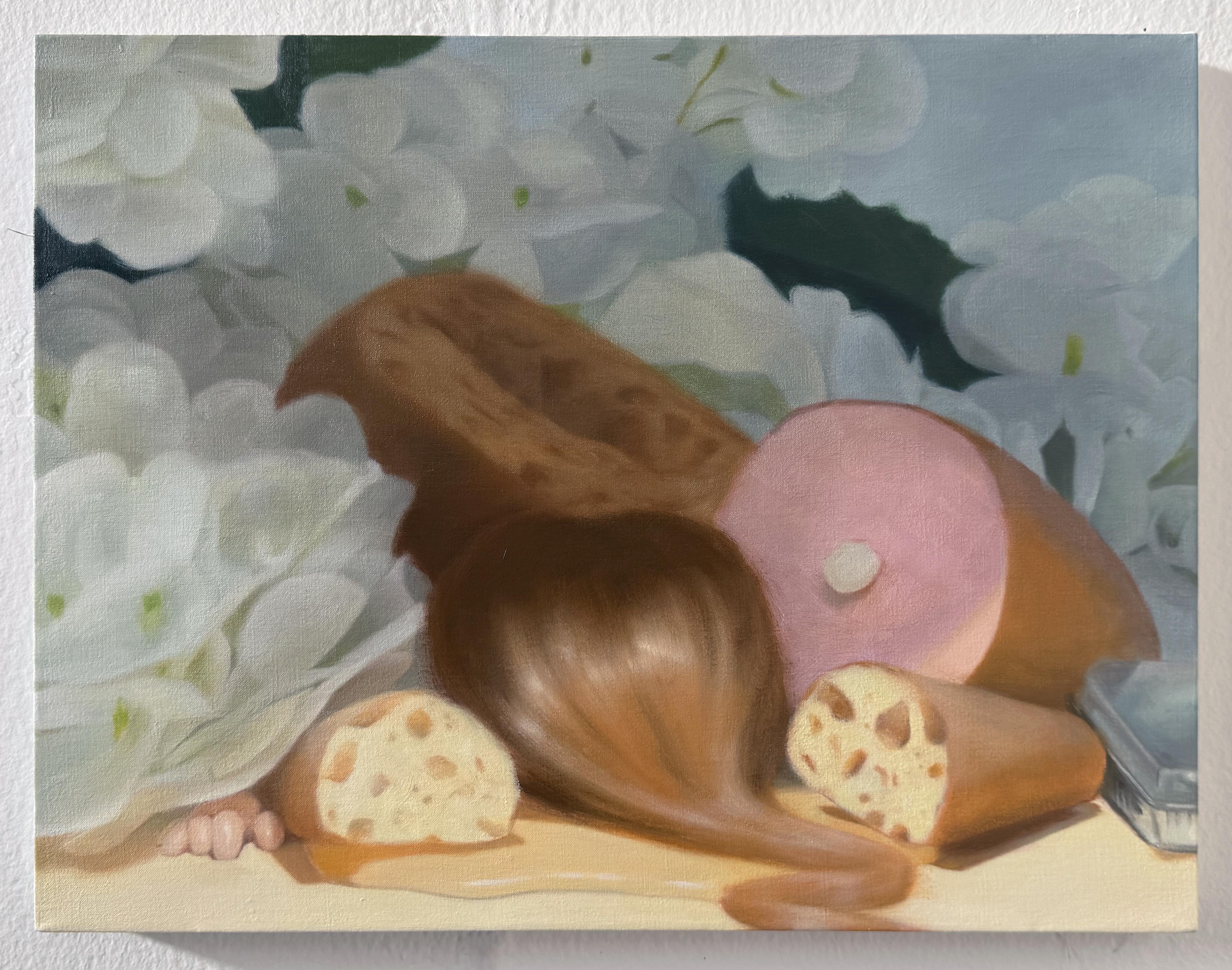 Ally Cotton, Grief Pile, 2026, oil on linen
