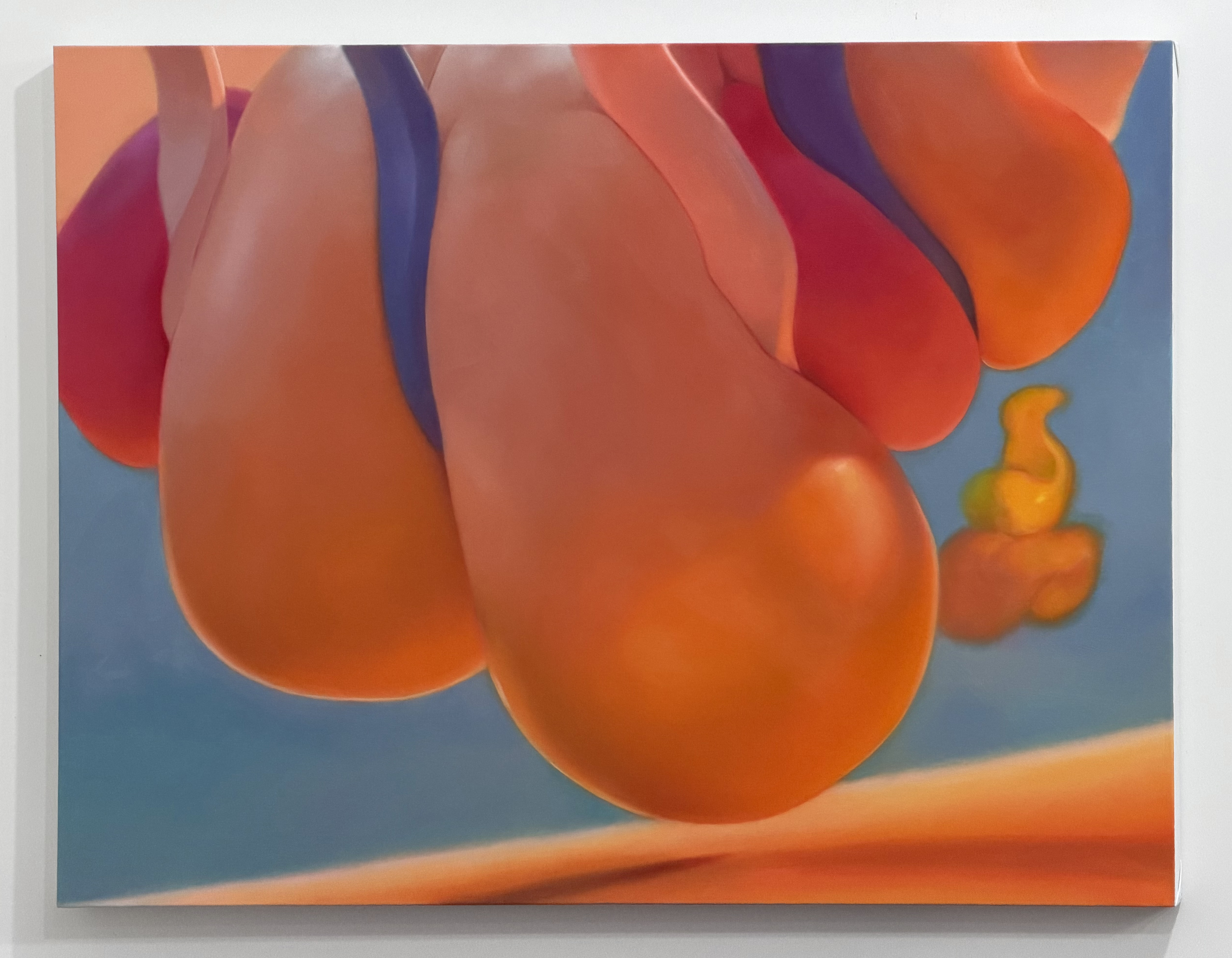 Ally Cotton, Pool Chair, 2026, oil on canvas