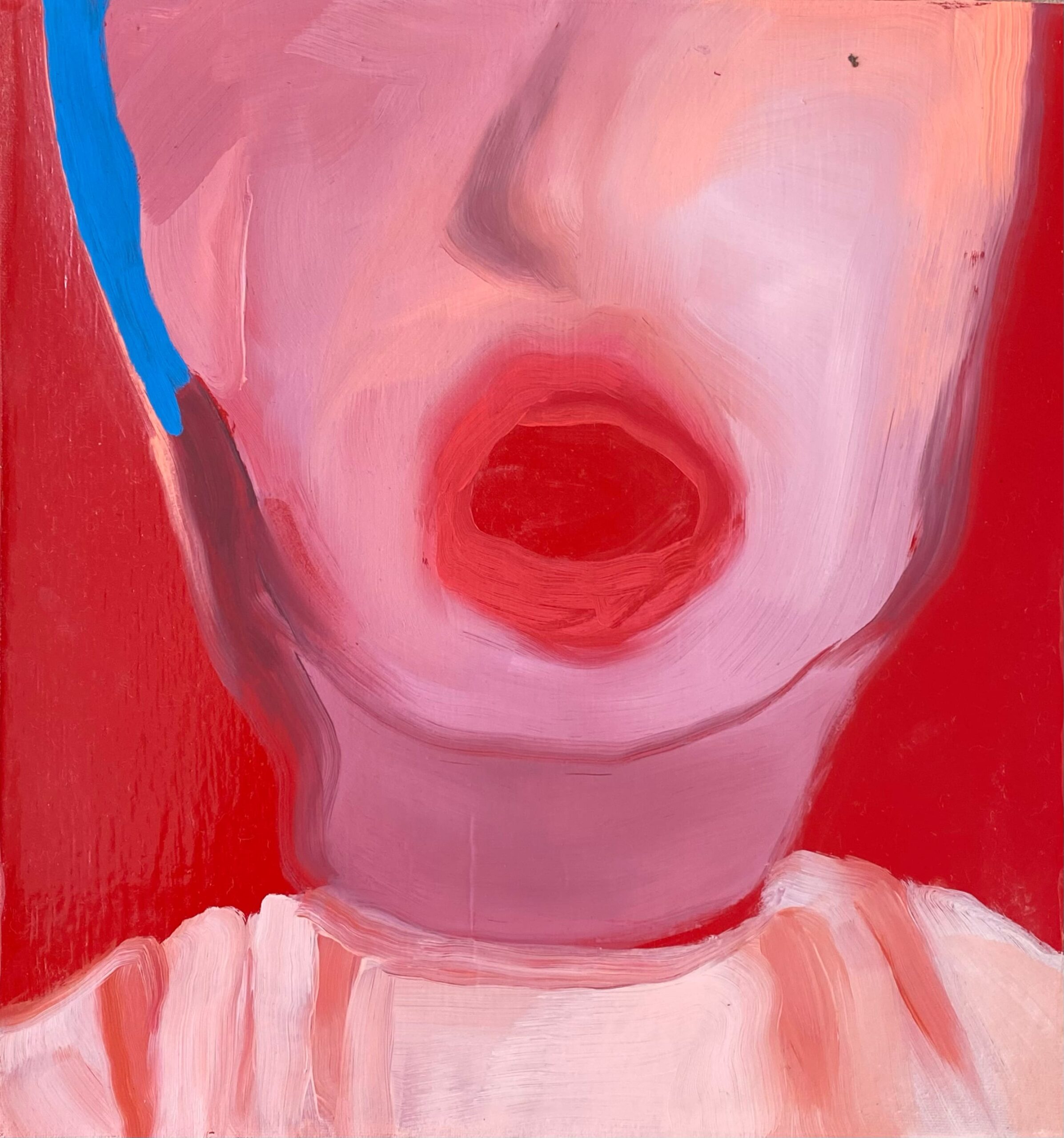 Amelia Ford, Piece of Me 01, 2022, oil and acrylic on board