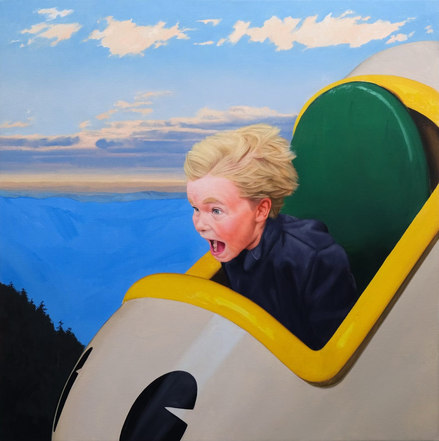 Brian Brown, Coast, 2021, Oil on linen