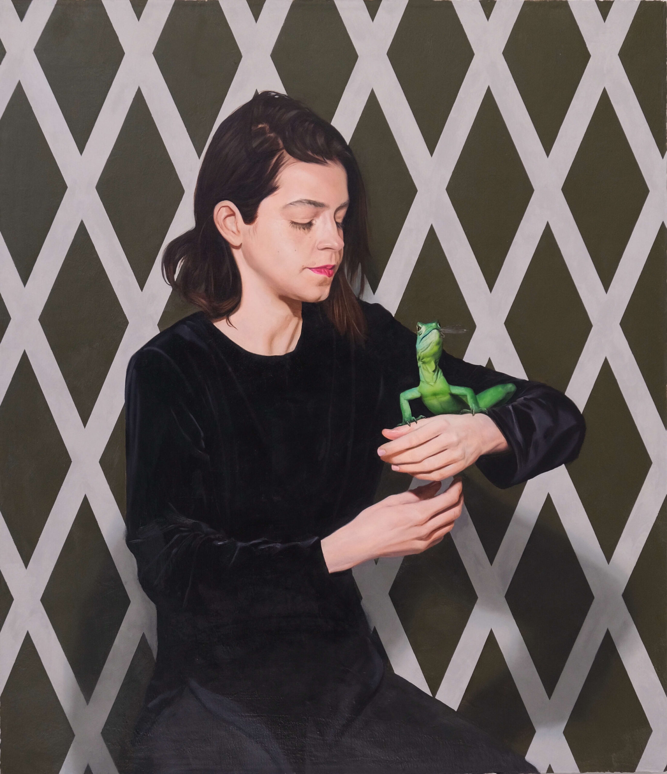 Brian Brown, Georgia, 2021, Oil on linen