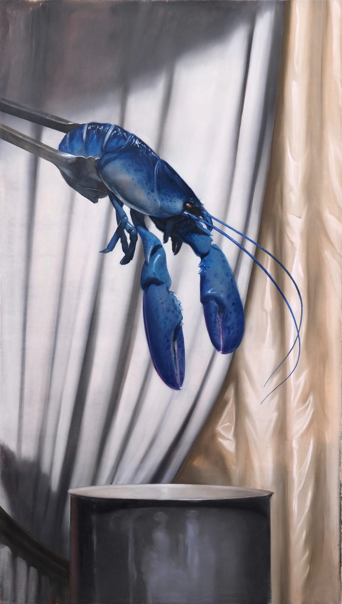 Brian Brown, Jumbo Blue, 2020, Oil on linen