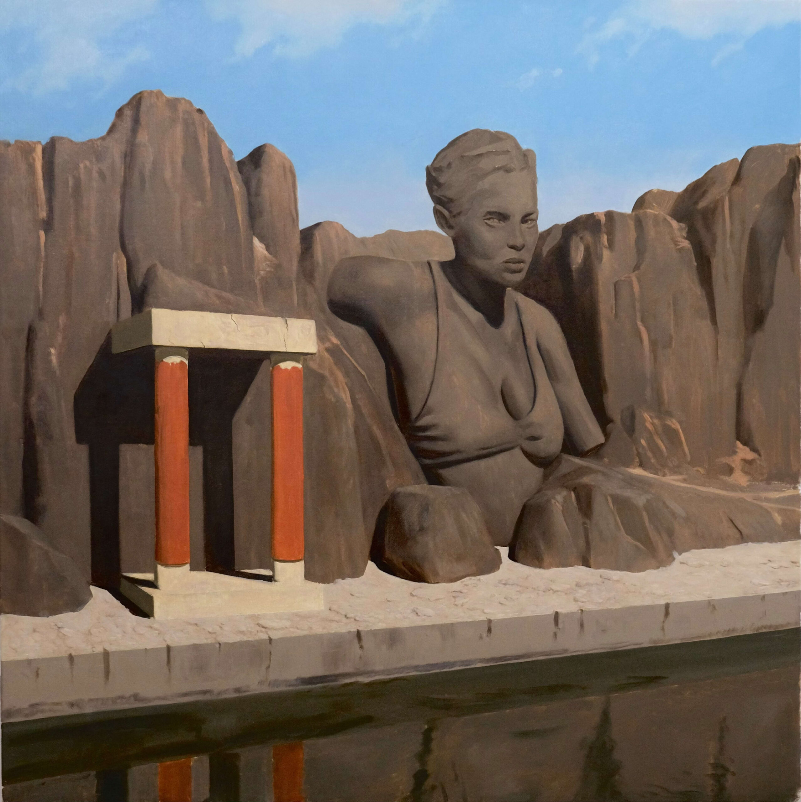 Brian Brown, Untitled, 2021, Oil on linen