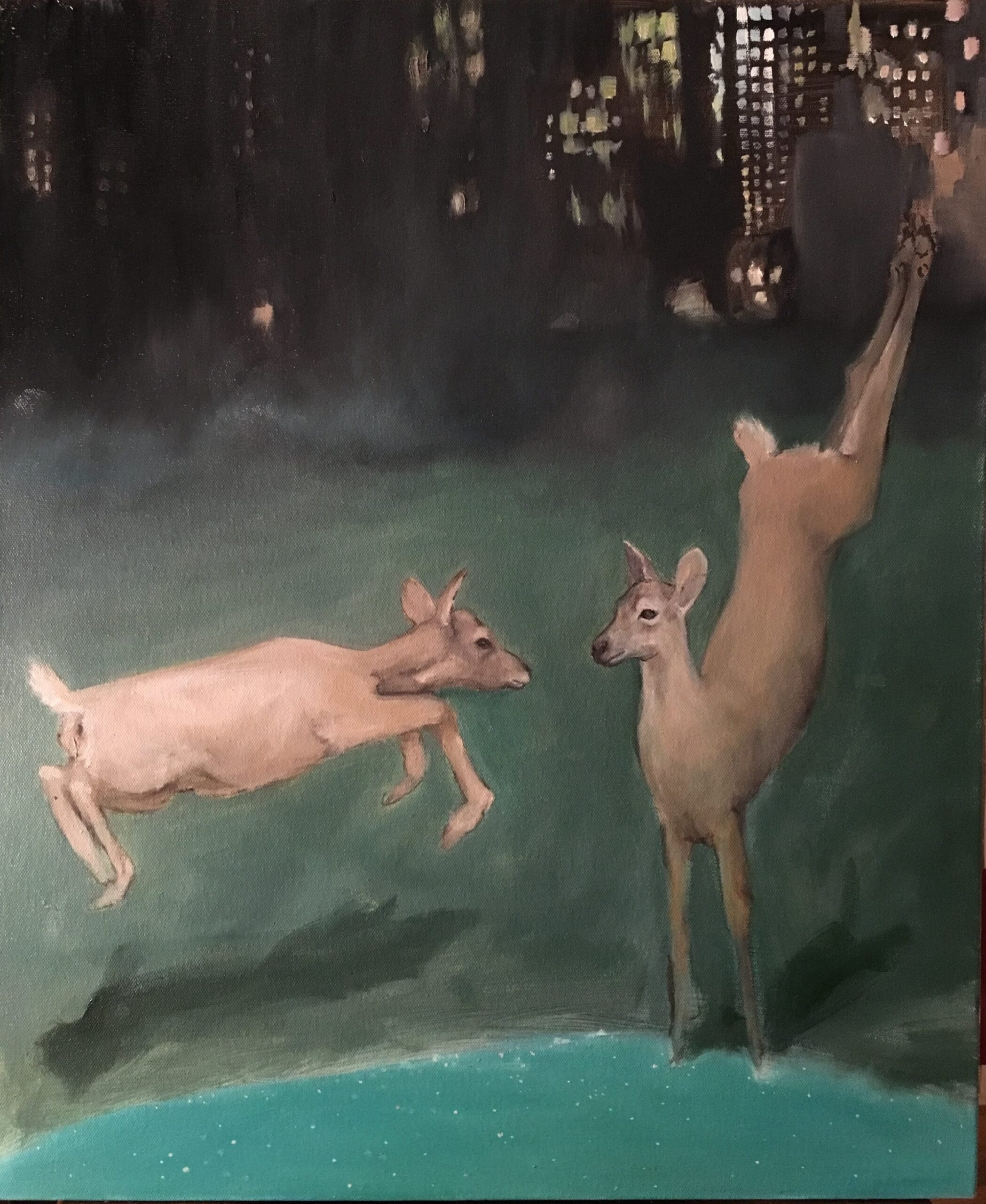 Kate Finneran, Dreamscape, 2018, oil on canvas