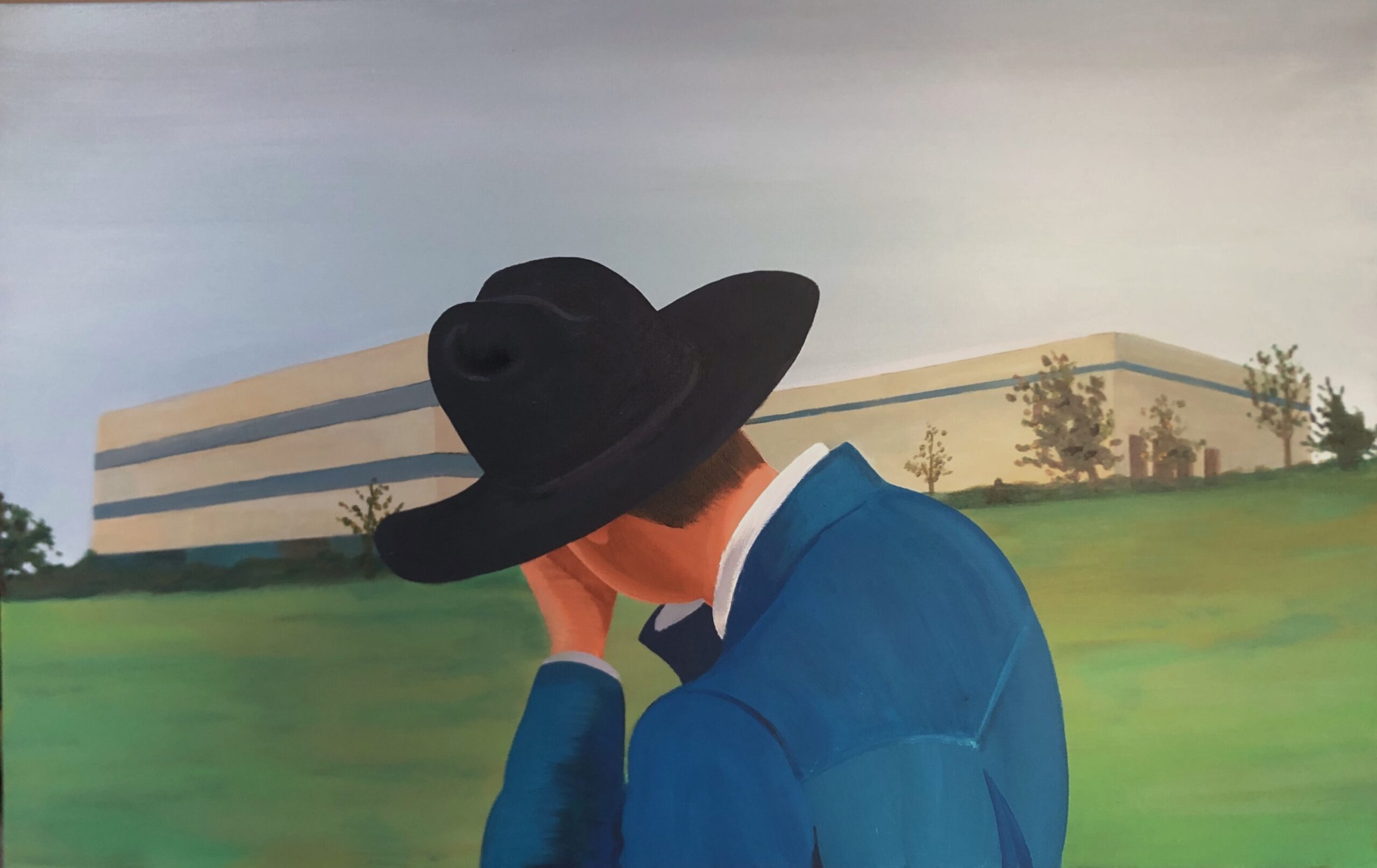 Leonard Baby, Road Trip, 2022, acrylic on canvas