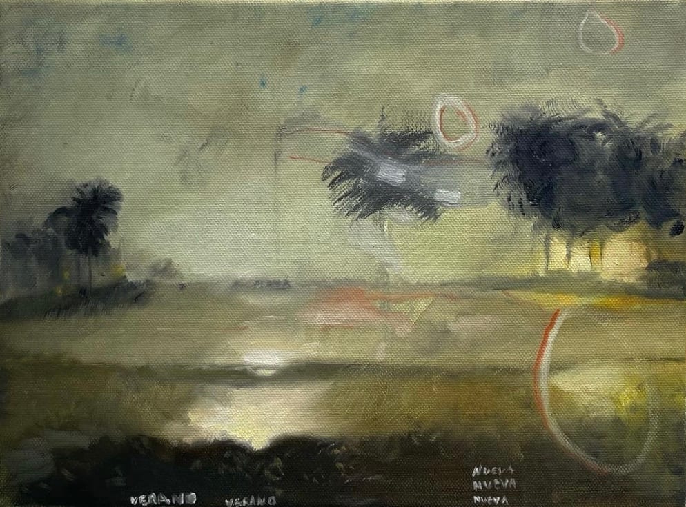Mario Estrada, New Summer, 2022, oil on canvas