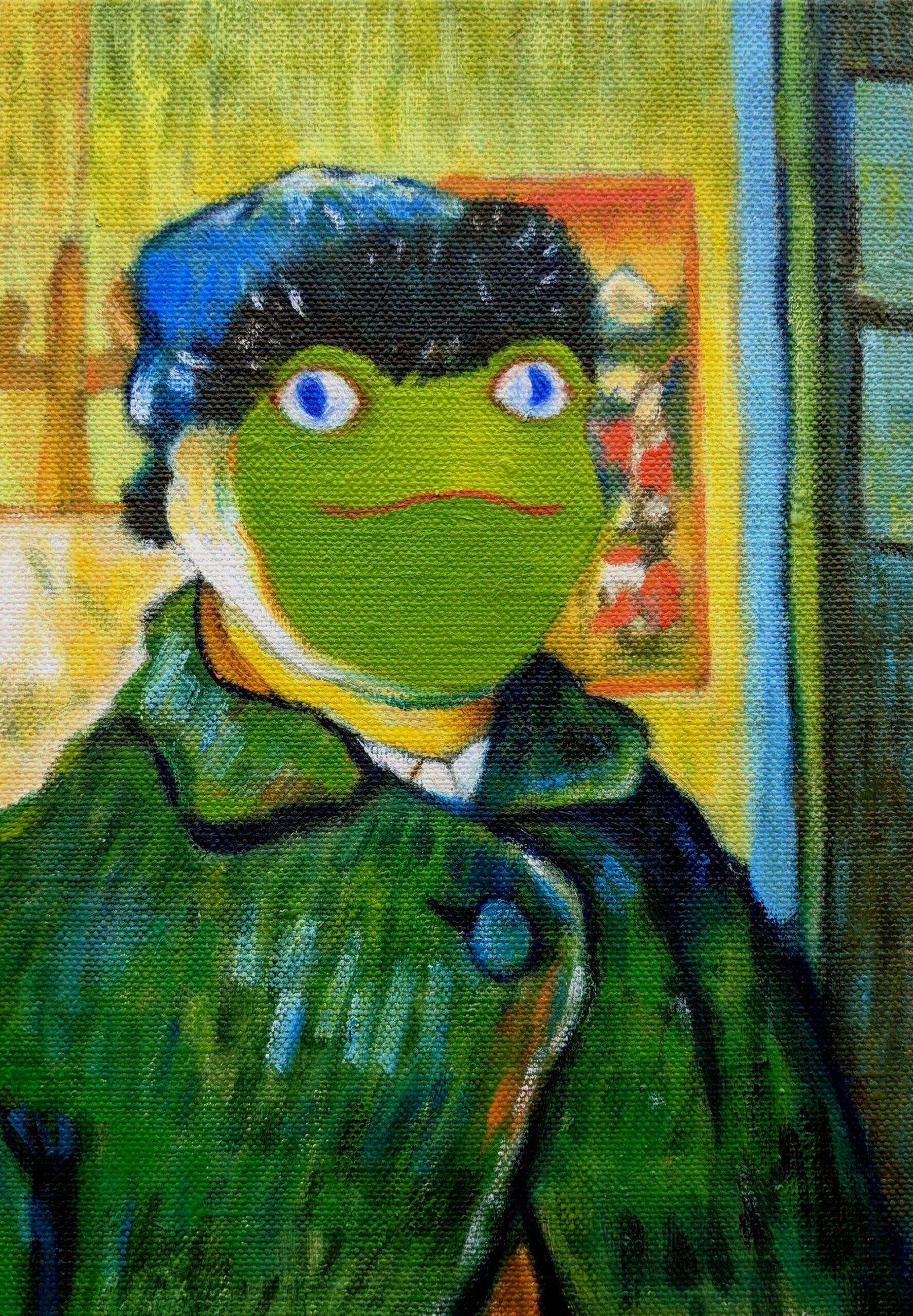 Sophia Chizuco, Van Fro, 2018, oil on linen